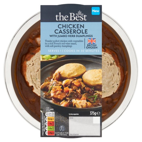 Morrisons Best Limited Edition Chicken Cass & Herb Jumbo Dumpling 375g