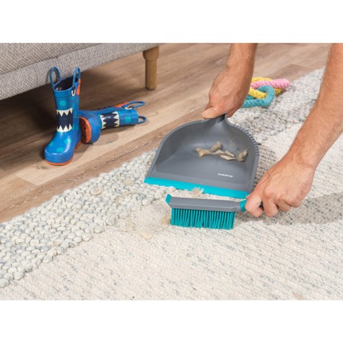 Beldray Pet Plus Rubber Head Dustpan & Brush thumbnail 4