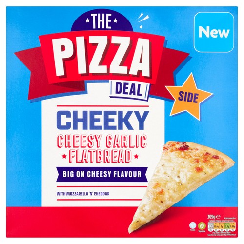 The Pizza Deal Cheeky Cheesy Garlic Flatbread 309g
