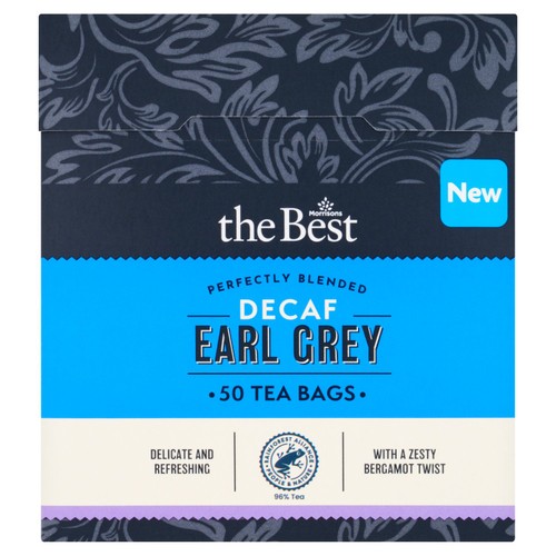 Morrisons Best Earl Grey Decaf 50 Tea Bags