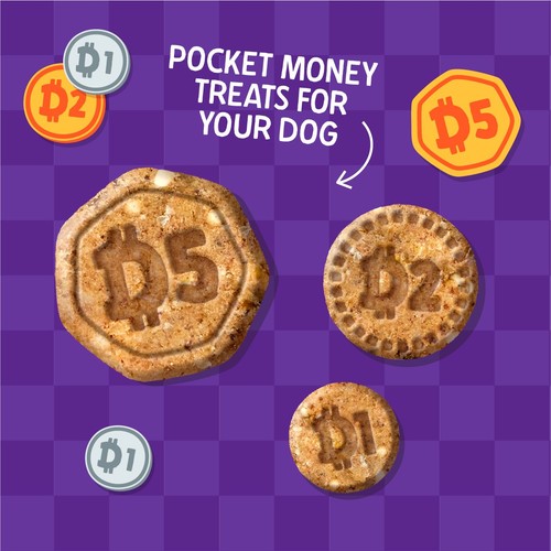 Denzel's Coins Chicken & Pumpkin Dog Treats 90g thumbnail 4