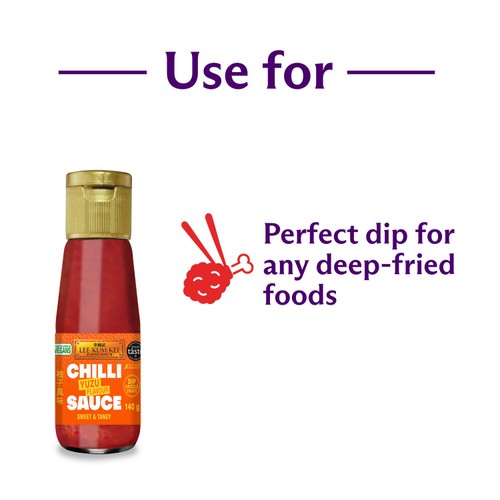 Lee Kum Kee Yuzu Flavour Chilli Sauce 140g thumbnail 2