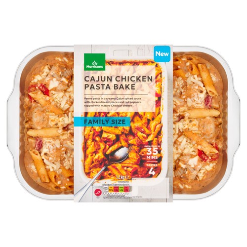 Morrisons Cajun Chicken Pasta Bake Family Size 1.2kg