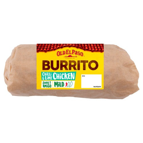 Old El Paso Burrito Chilli & Lime Chicken 380g