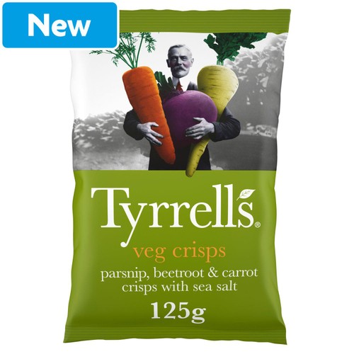 Tyrrells Vegetable Crisps 125g
