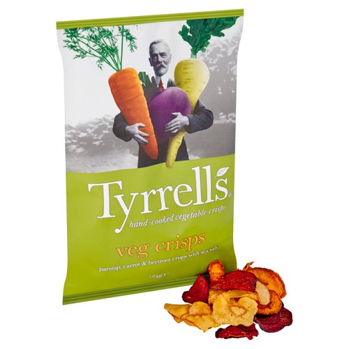 Tyrrells Vegetable Crisps 125g thumbnail 3