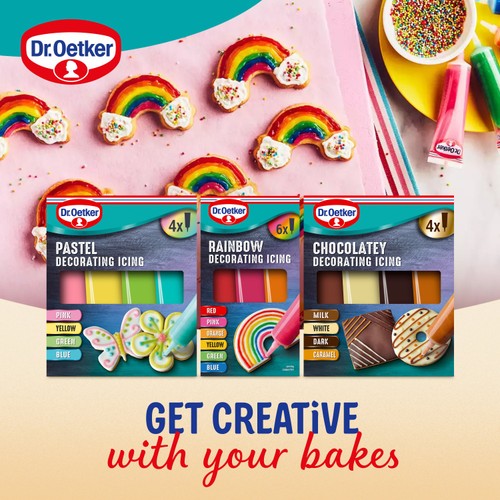 Dr.Oetker Pastel Decorating Icing 4 x 17g (68g) thumbnail 4