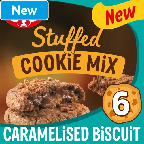 Dr. Oetker Stuffed Cookie Mix Caramelised Biscuit 305g
