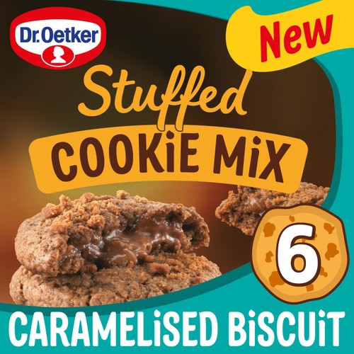 Dr. Oetker Stuffed Cookie Mix Caramelised Biscuit 305g thumbnail 2