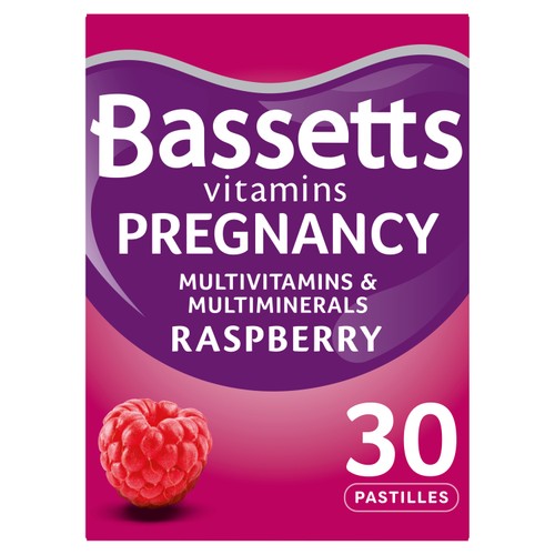  Bassetts Pregnancy Multivitamin Raspberry 30's thumbnail 2