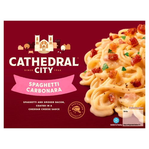 Cathedral City Spaghetti Carbonara Meal for One 400g thumbnail 2