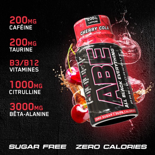 Applied Nutrition Pre-Workout Energy Shot Cherry Cola Flavour 60ml thumbnail 4