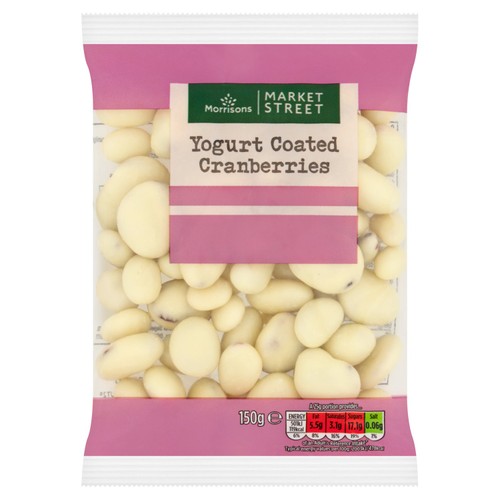 Morrisons Yoghurt Coated Cranberries 