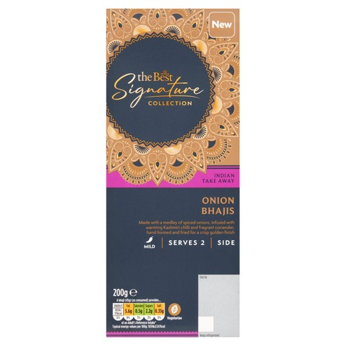 Morrisons The Best Signature Collection Onion Bhajis 200g