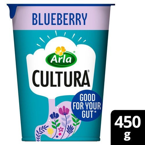 Arla Cultura Blueberry Gut Health Yogurt with Fibre
