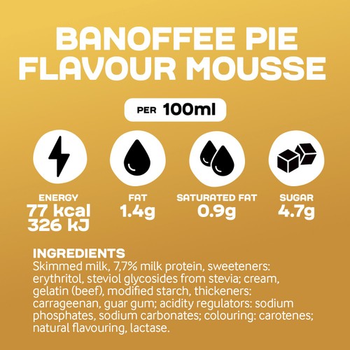 Arla Protein Banoffee Pie Flavour Mousse 200g thumbnail 4