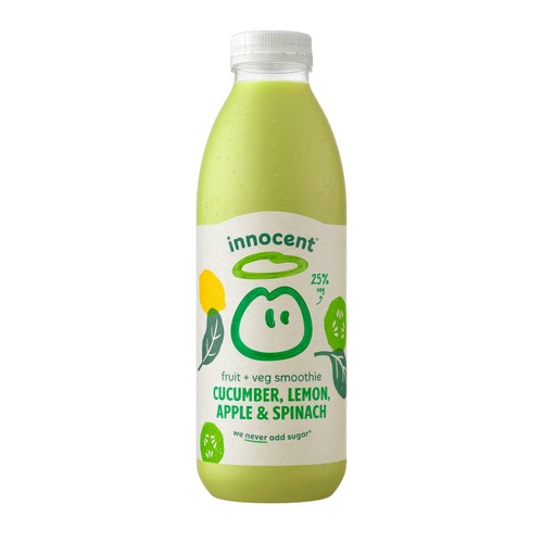 Innocent Cucumber, Lemon, Apple & Spinach Smoothie 750ml thumbnail 2
