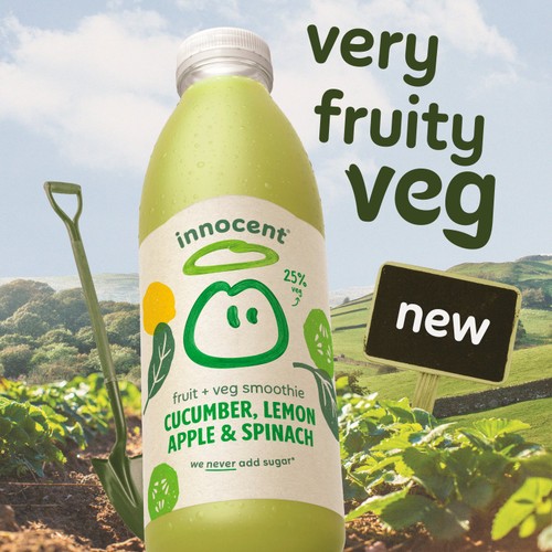 Innocent Cucumber, Lemon, Apple & Spinach Smoothie 750ml thumbnail 4