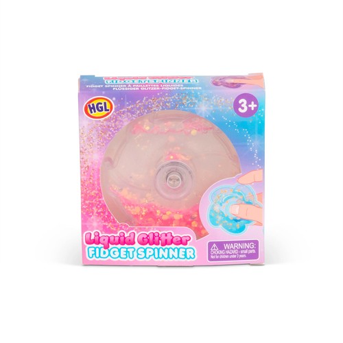 Liquid Glitter Fidget Spinner