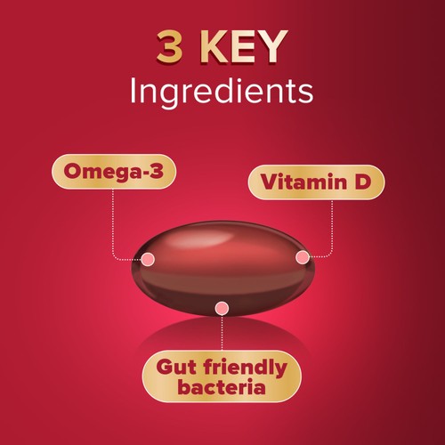 Seven Seas Omega Gut Friendly Bacteria 30ct thumbnail 4