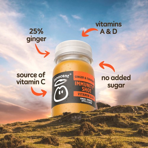 Innocent Immunity, Ginger, Turmeric, Apple & Lemon Shot 80ml thumbnail 6
