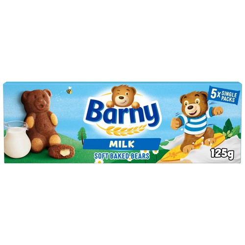 Barny Milk Soft Filled Bears 