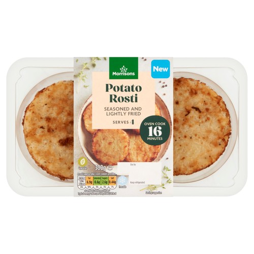 Morrisons 4 Potato Rosti 300g