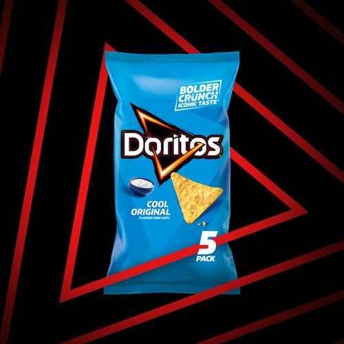 Doritos Cool Original Tortilla Chips Multipack Crisps 5x30g thumbnail 4