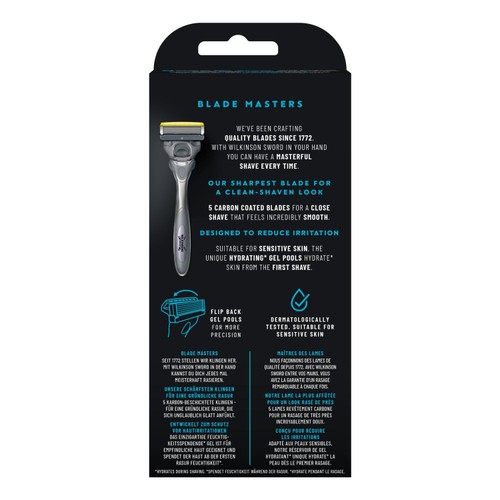 Wilkinson Sword 5 Hydrating Gel Hydro Ultimate Blades thumbnail 2