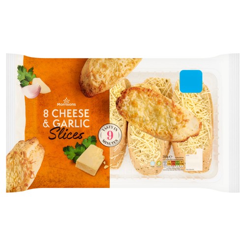 Morrisons Cheese & Garlic Slices 260g