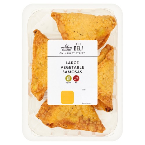 Morrisons Deli Express Large Vegetable Samosas