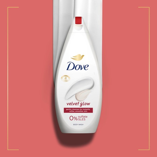 Dove Body Wash Velvet Glow 450ml thumbnail 2