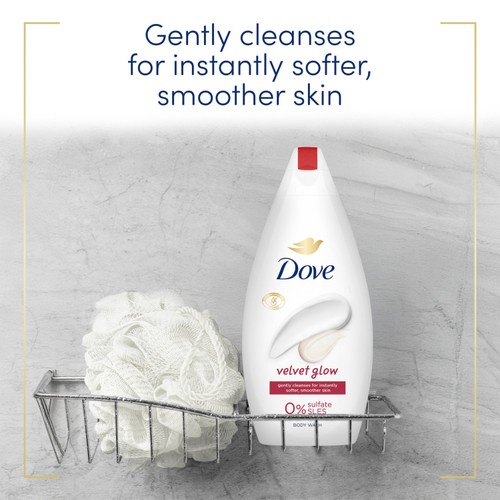 Dove Body Wash Velvet Glow 450ml thumbnail 4