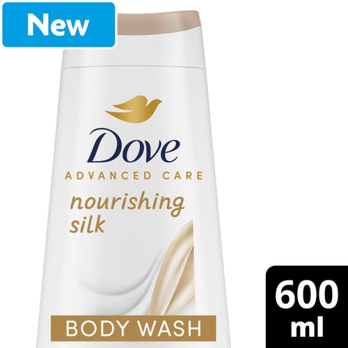 Dove Shower Gel Advanced Care Nourishing Silk 600ml
