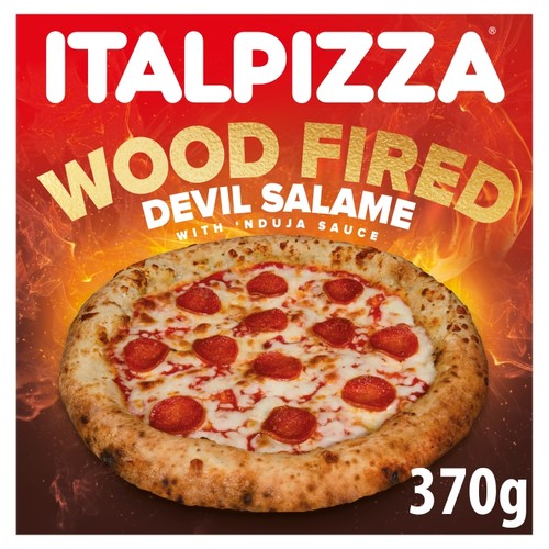 Italpizza Wood Fired Spicy Salame Pizza 370g