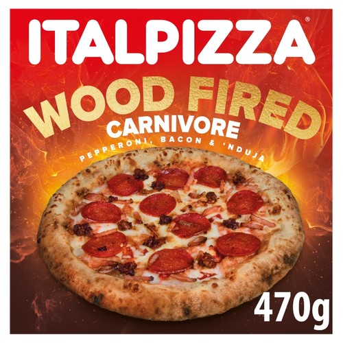 Italpizza Wood Fired Carnivore Pizza 470g