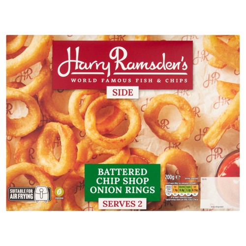 Harry Ramsden's Battered Chip Shop Onion Rings 200g