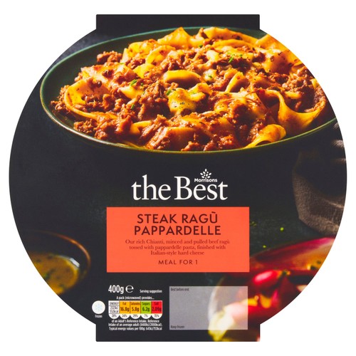 Morrisons The Best Steak Ragu Pappardelle 400g