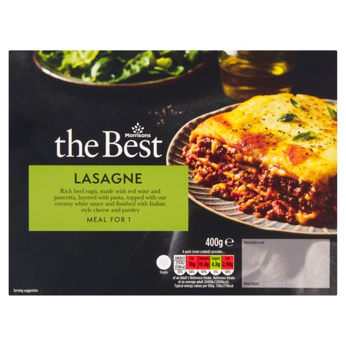 Morrisons The Best Lasagne 400g