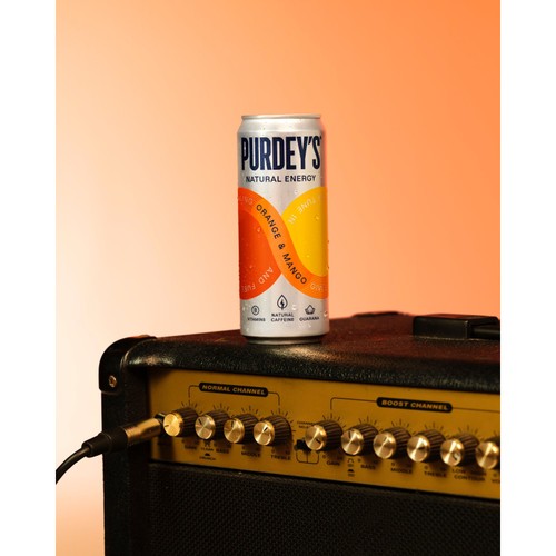 Purdey's Natural Energy Orange & Mango 4 x 250ml Cans thumbnail 2