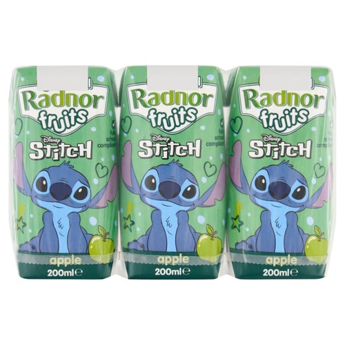 Radnor Fruits Stitch Apple 3 x 200ml