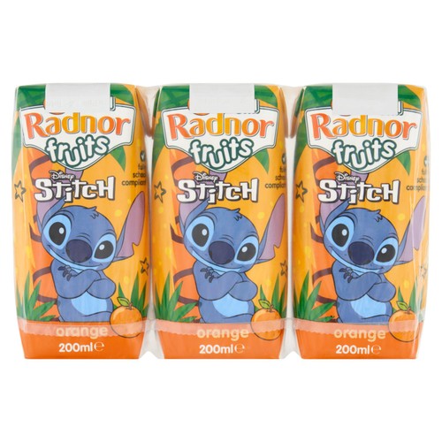 Radnor Fruits Stitch Orange 3 x 200ml