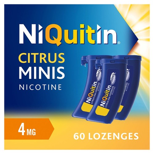 Niquitin Mini Citrus 4.0mg 60s