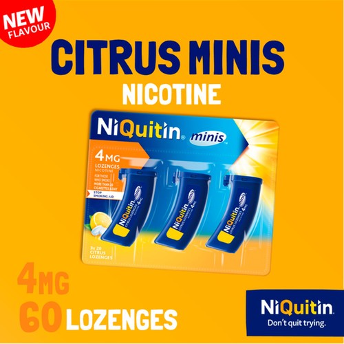 Niquitin Mini Citrus 4.0mg 60s thumbnail 5