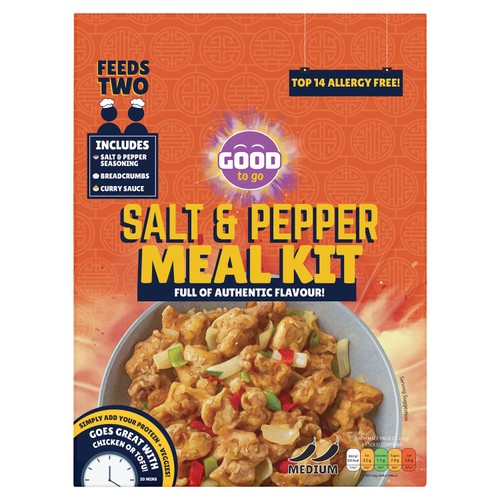 Good To Go Salt & Pepper Meal Kit 225g