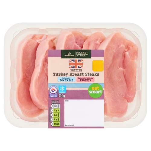 Morrisons British Turkey Breast Steaks 300g