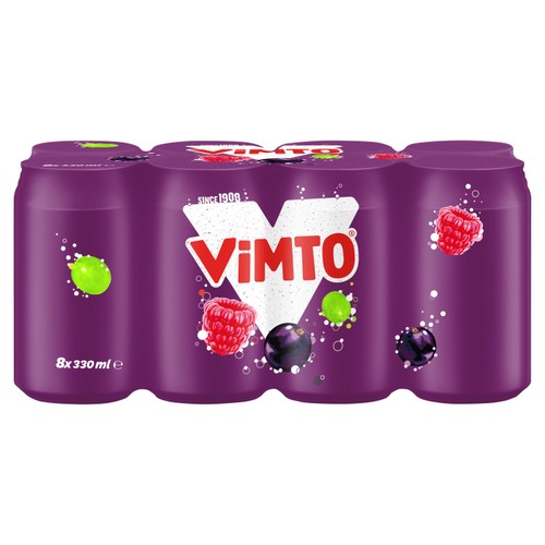 Vimto Fizzy Cans 8 x 330ml