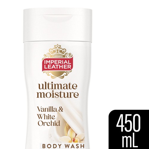 Imperial Leather Ultimate Moisture Vanilla & White Orchid Body Wash 450ml thumbnail 2