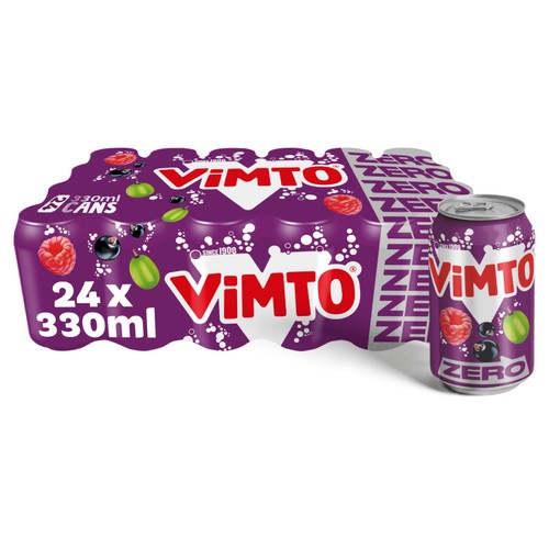 Vimto No Added Sugar Fizzy 