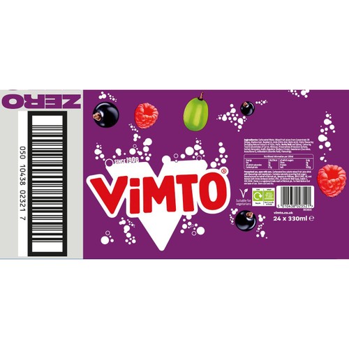 Vimto No Added Sugar Fizzy  thumbnail 2